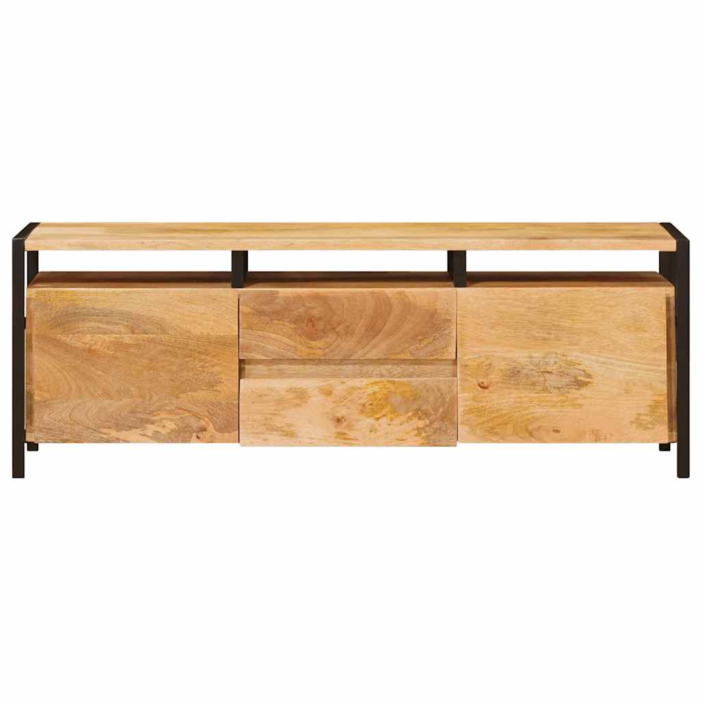 Oppbevaringsskap med dør Brun 110 x 30 x 40 cm Massiv mango tre