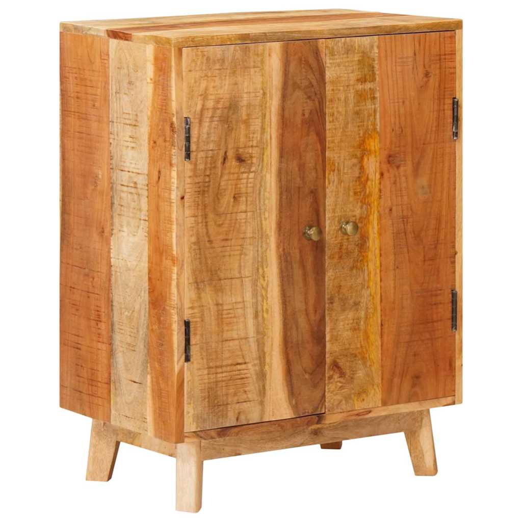 Oppbevaringsskap med dør Brun 55 x 35 x 75 cm Massiv mango tre