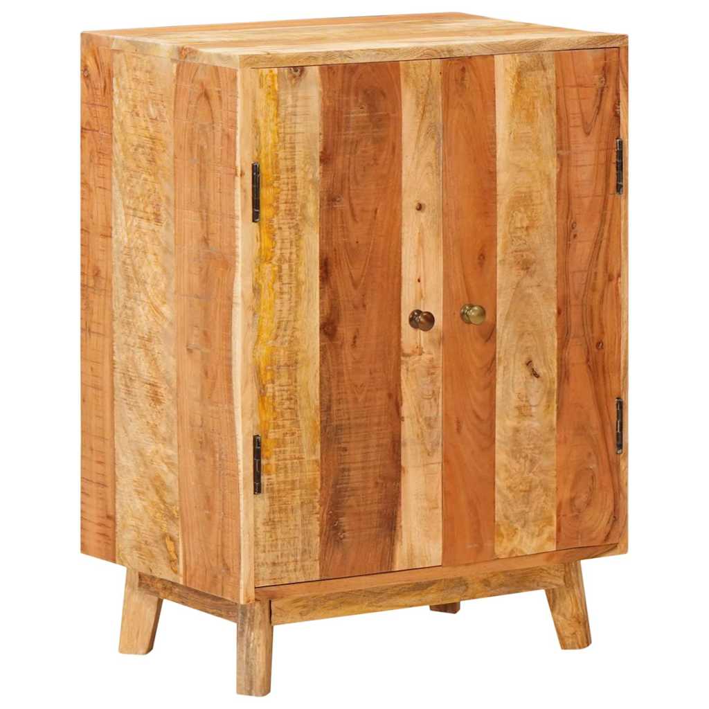 Oppbevaringsskap med dør Brun 55 x 35 x 75 cm Massiv mango tre