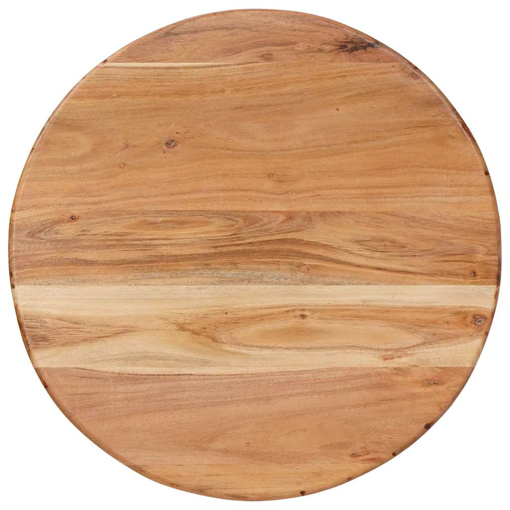 Nestende Kaffebord 3 pcs Brun Solid akasietre