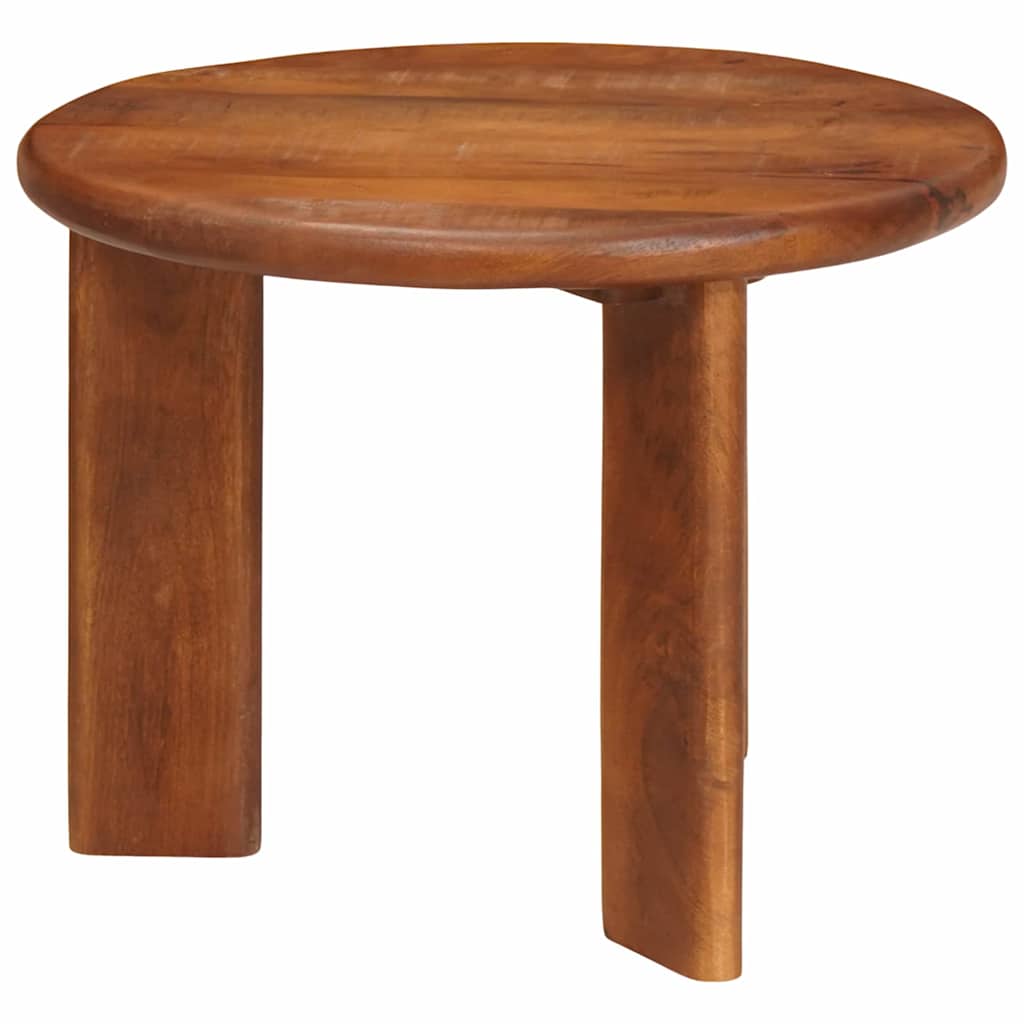Nestende Kaffebord 3 pcs Honning brun Massiv mango tre