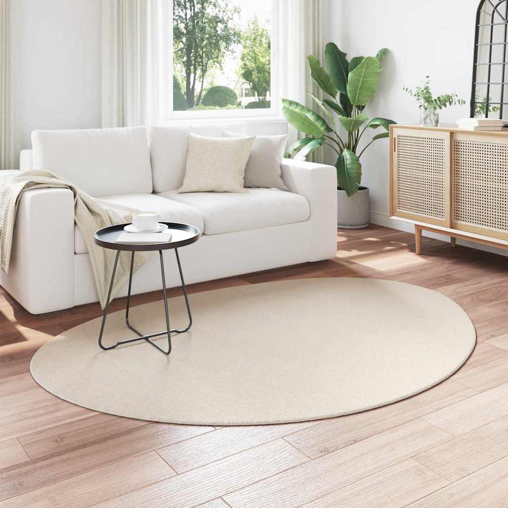 Områdetepper HUARTE Beige 140 x 200 cm Polyester