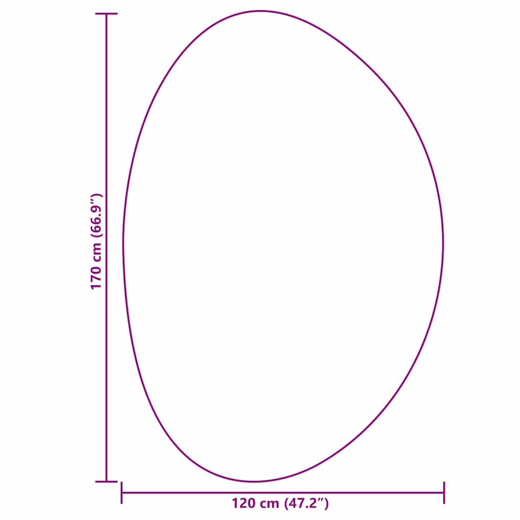 Områdetepper HUARTE Grå 120 x 170 cm Polyester