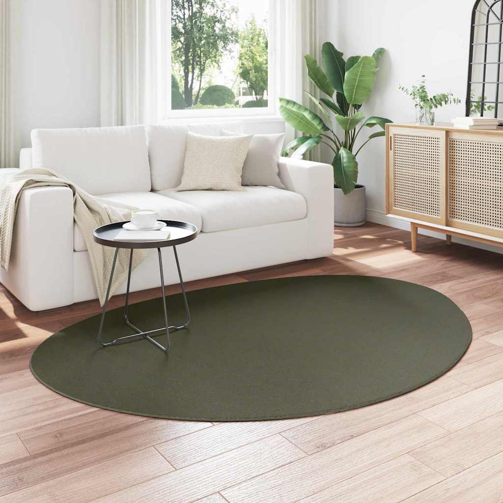 Områdetepper HUARTE Skoggrønn 140 x 200 cm Polyester