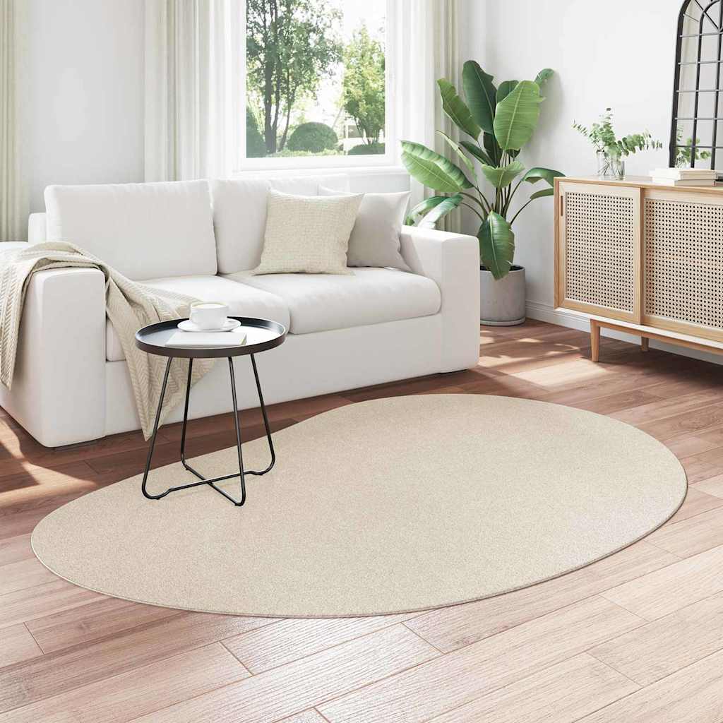 Områdetepper HUARTE Beige 140 x 200 cm Polyester