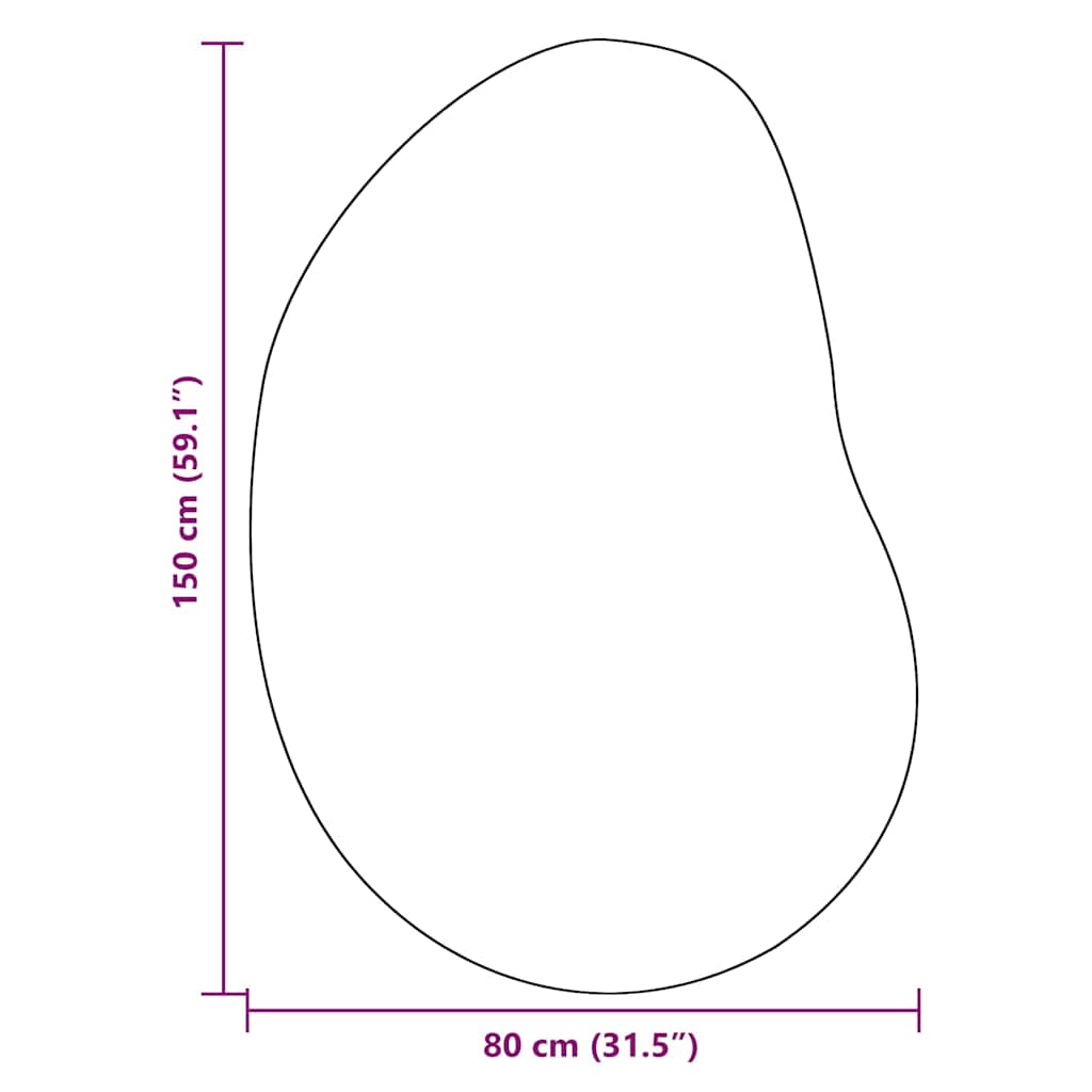 Områdetepper HUARTE Krem 80 x 150 cm Polyester