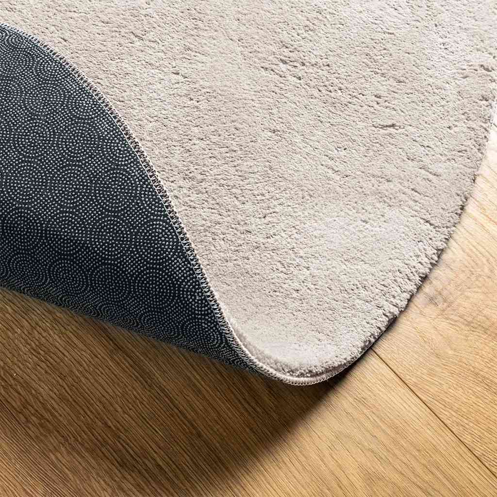 Områdetepper HUARTE sand 100 x 200 cm Polyester
