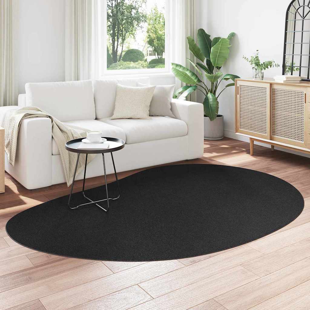 Områdetepper HUARTE Svart 160 x 230 cm Polyester