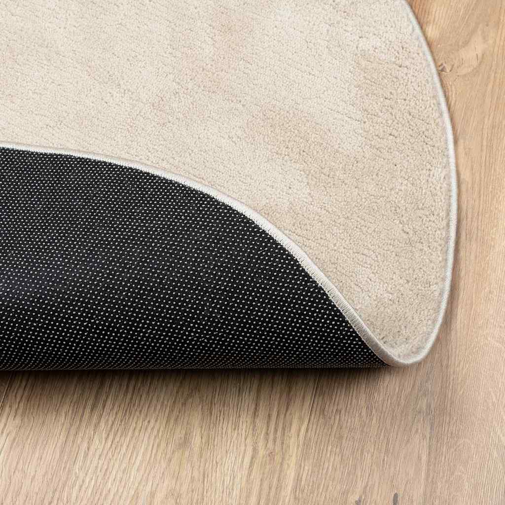 Områdetepper HUARTE Beige 80 x 150 cm Polyester vidaXL