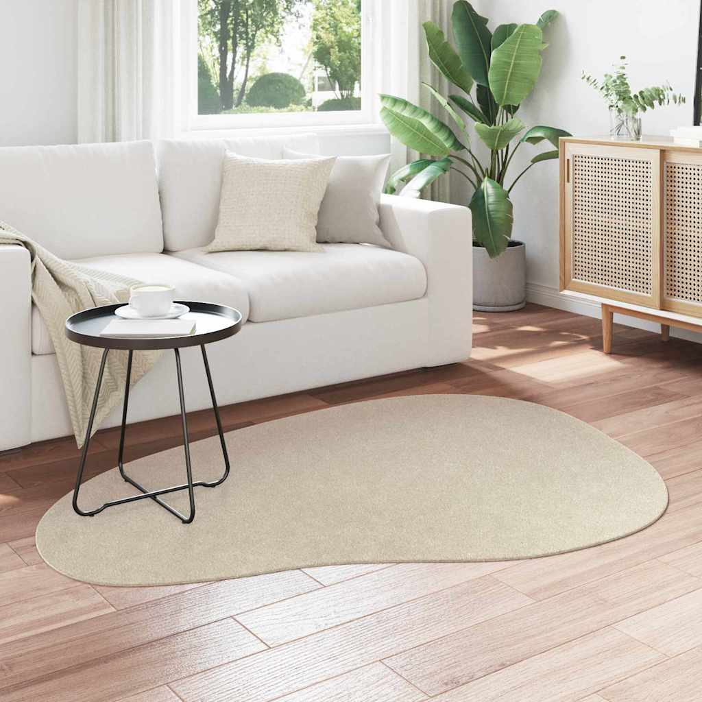 Områdetepper HUARTE Beige 120 x 170 cm Polyester