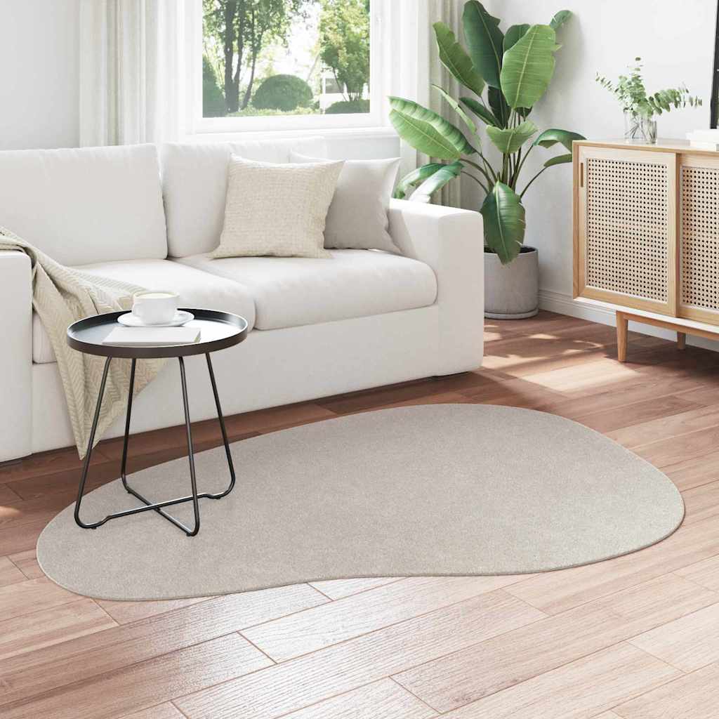 Områdetepper HUARTE sand 120 x 170 cm Polyester vidaXL