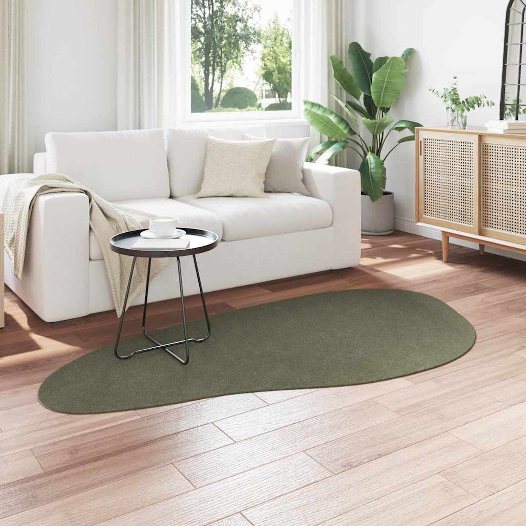 Områdetepper HUARTE Skoggrønn 100 x 200 cm Polyester