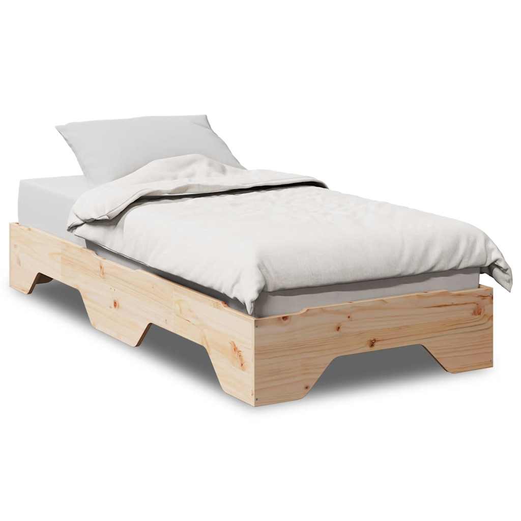 Sengeramme uten madrass stablebare 75x190 cm heltre