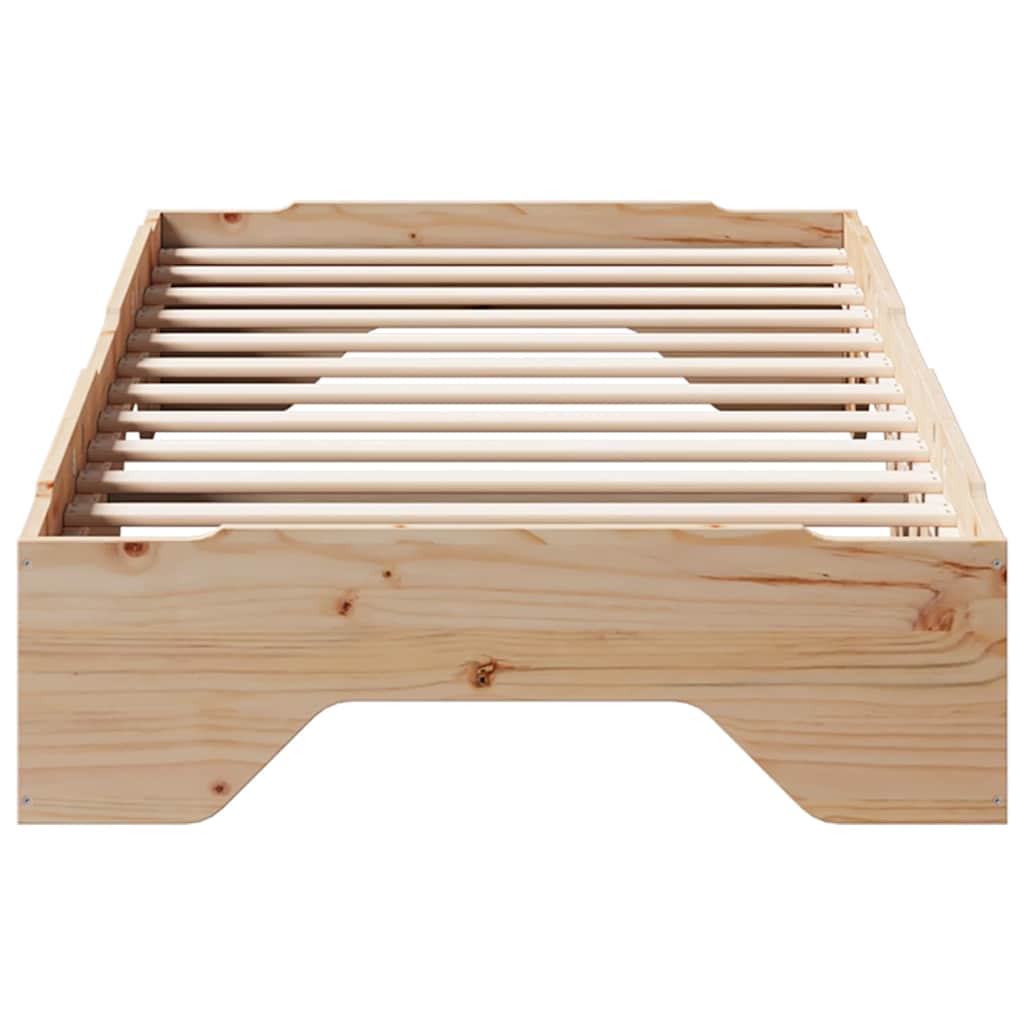 Sengeramme uten madrass stablebare 75x190 cm heltre