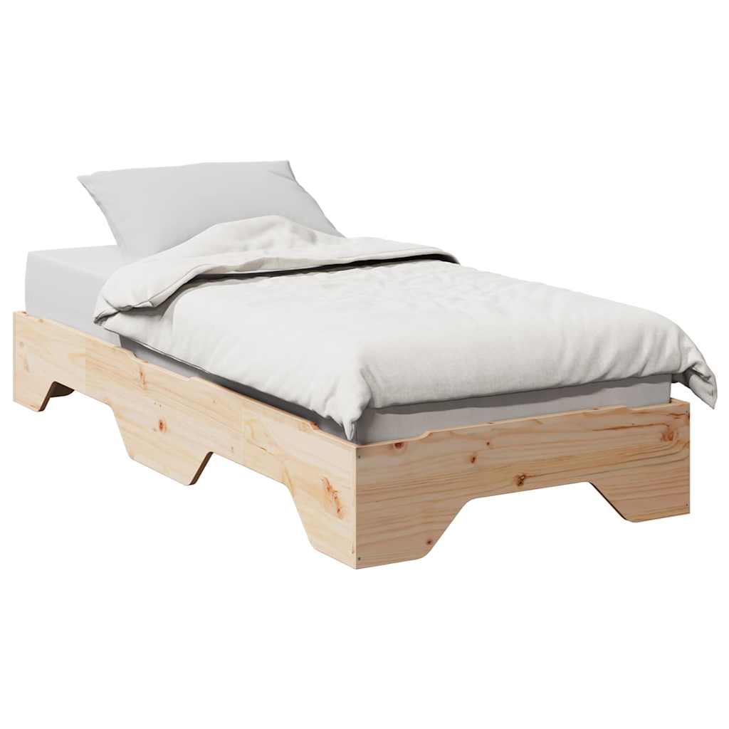 Sengeramme uten madrass stablebare 75x190 cm heltre