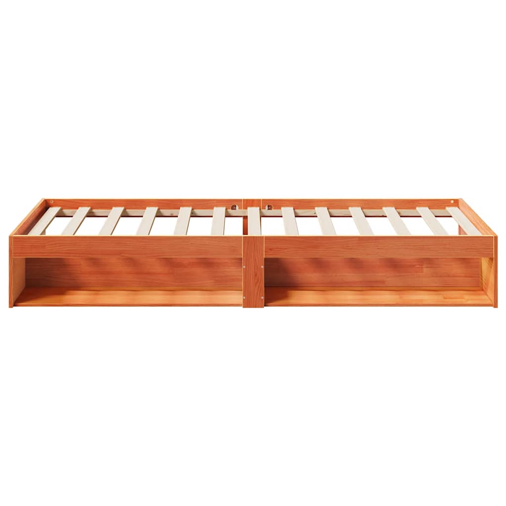 Dagseng uten madrass voksbrun 90x190 cm heltre furu