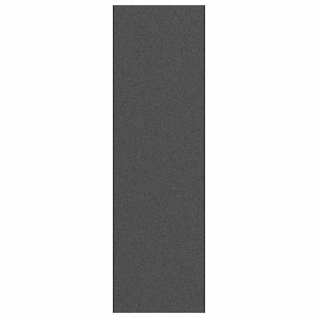 Dørmatte Anthracite og svart 120 x 400 cm 100% Polyamid