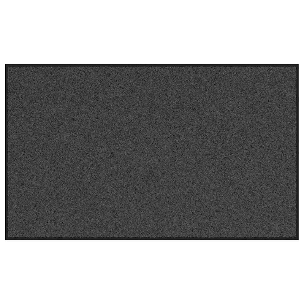 Dørmatte Anthracite og svart 90 x 150 cm 100% Polyamid