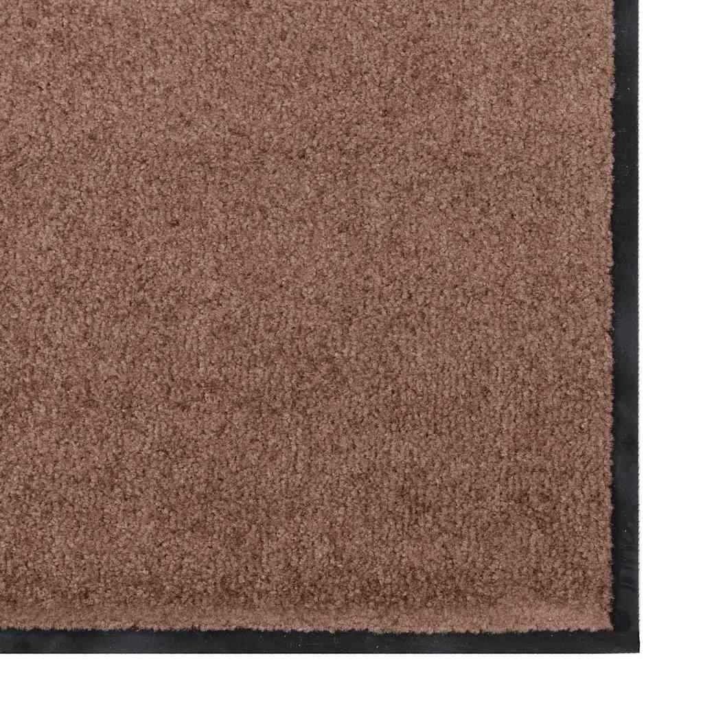Dørmatte Brun og svart 60 x 180 cm 100% Polyamid