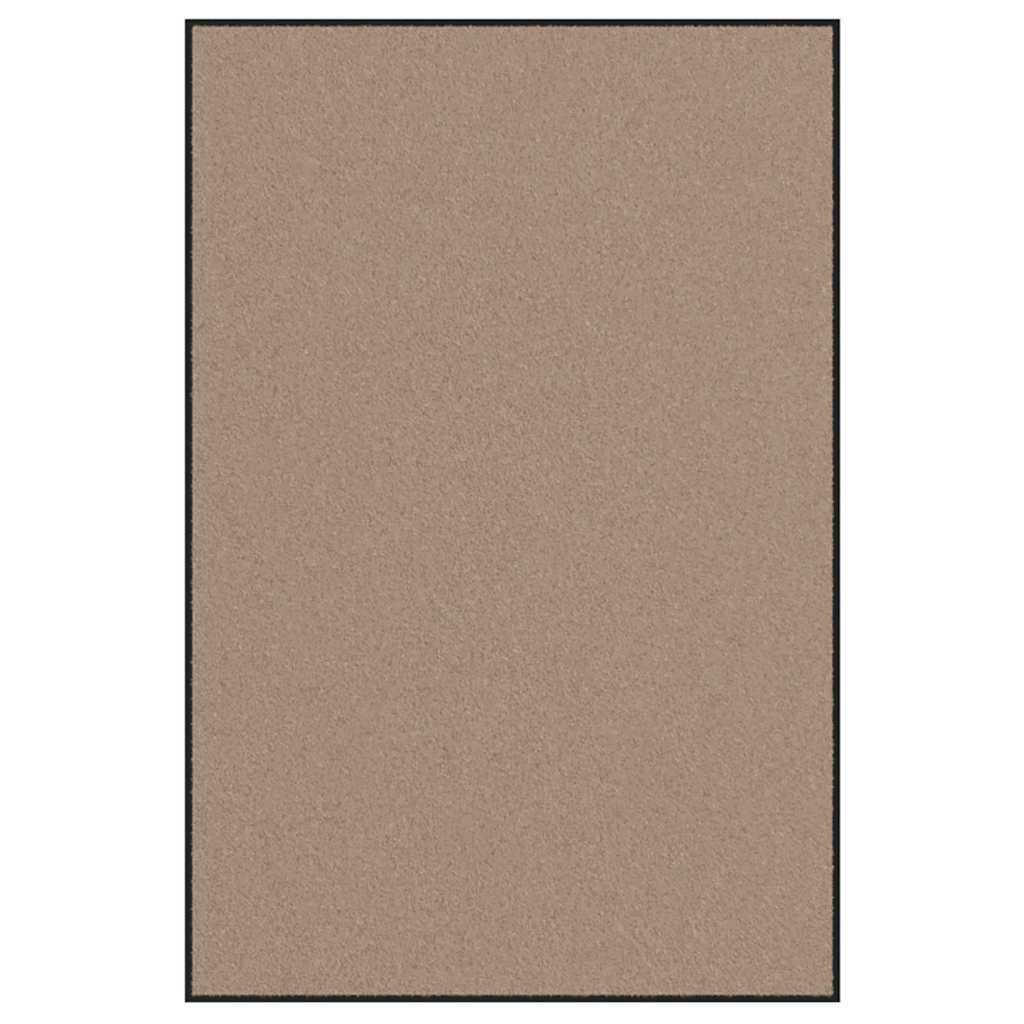 Dørmatte Beige og svart 120 x 180 cm 100% Polyamid