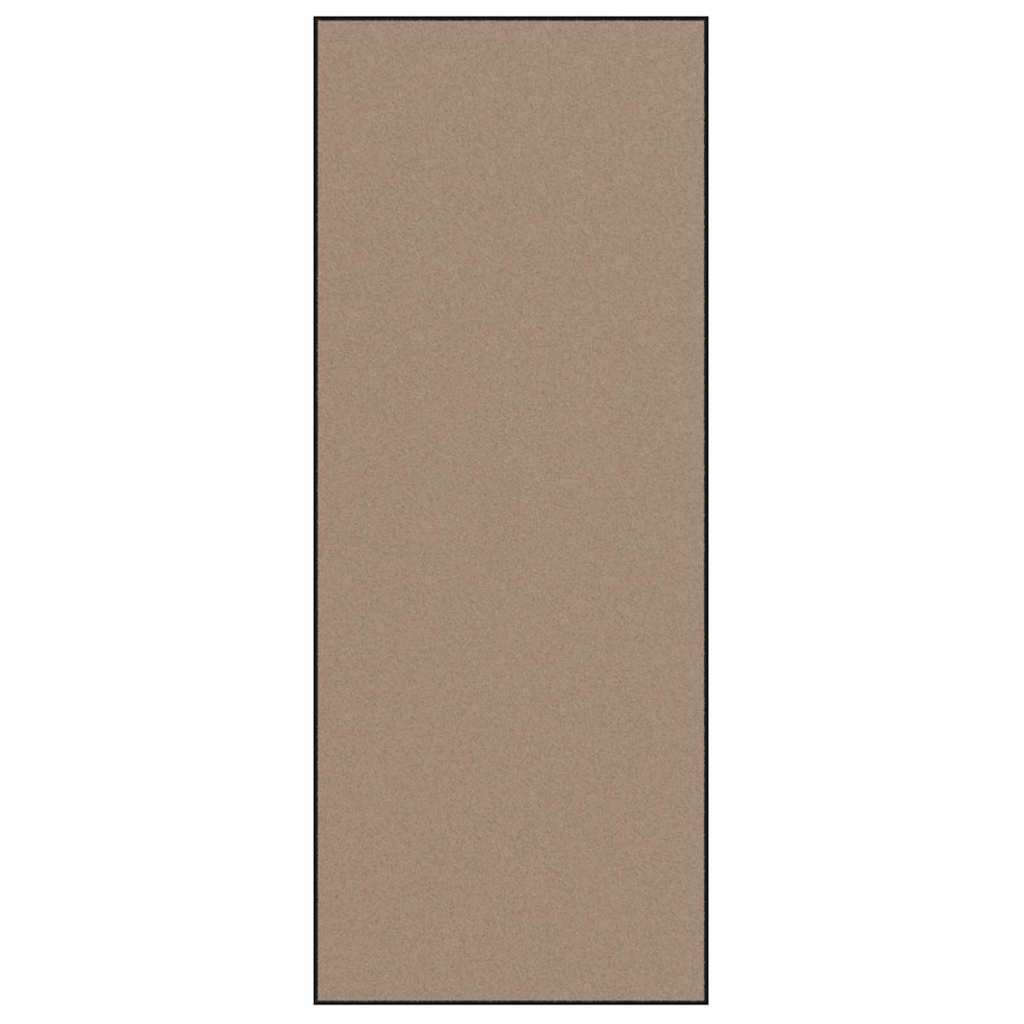 Dørmatte Beige og svart 120 x 300 cm 100% Polyamid