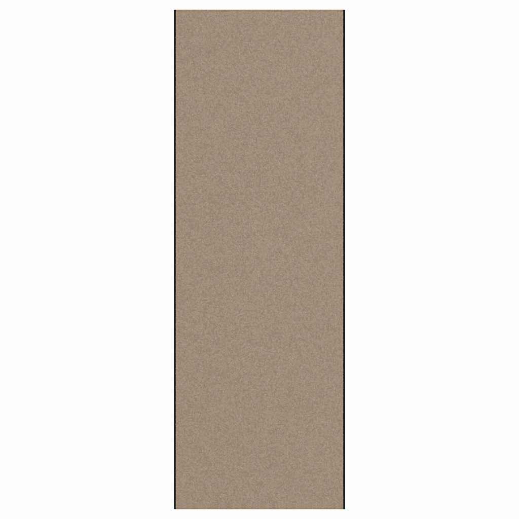 Dørmatte Beige og svart 120 x 350 cm 100% Polyamid