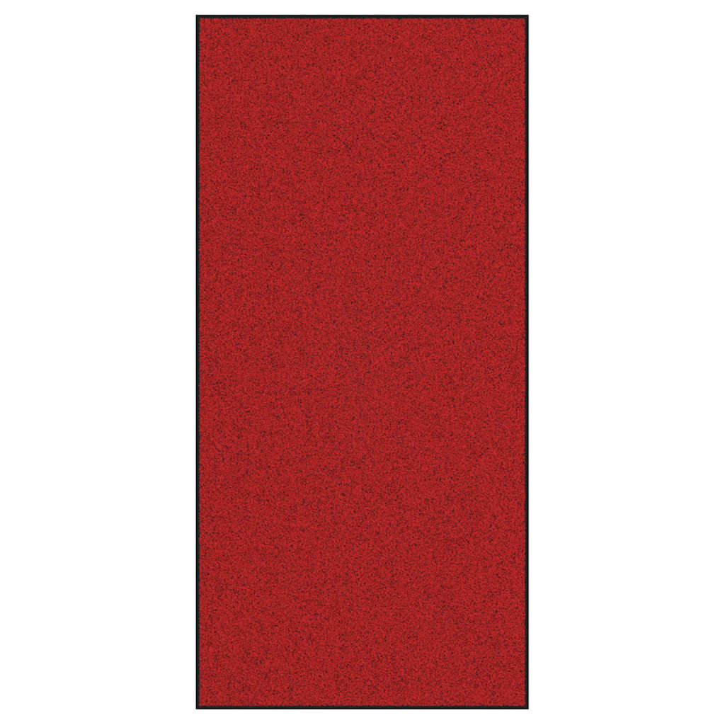 Dørmatte Rød og svart 120 x 250 cm 100% Polyamid