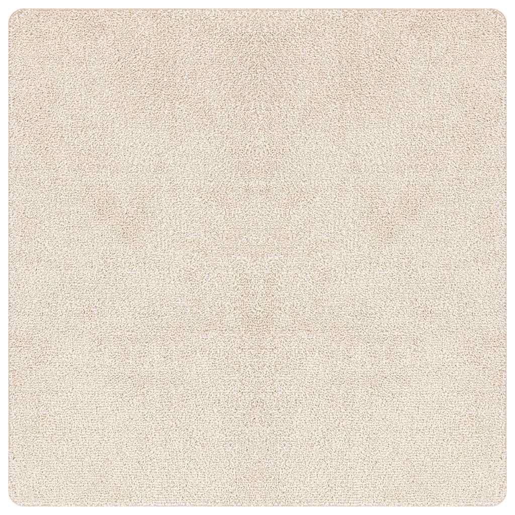 Anti-sklisikker Shaggy Teppe Krem 120 x 120 cm PP
