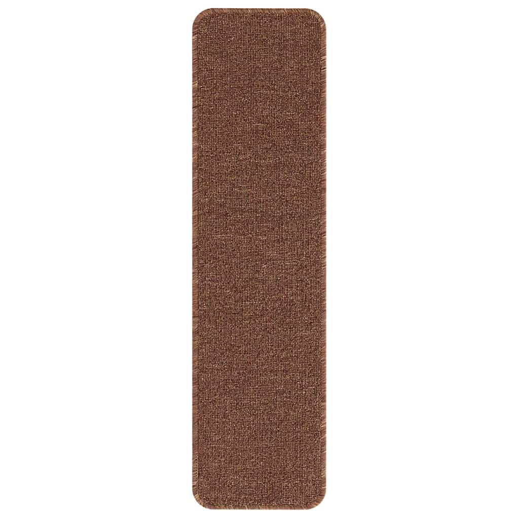Anti-skli Trapematter Lateks bakgrunn 15 pcs Gul 75 x 20 cm PP