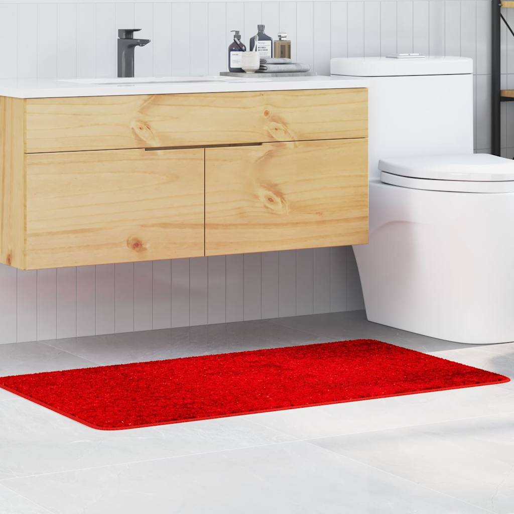 Anti-skli badematte Rød 70 x 120 cm PP