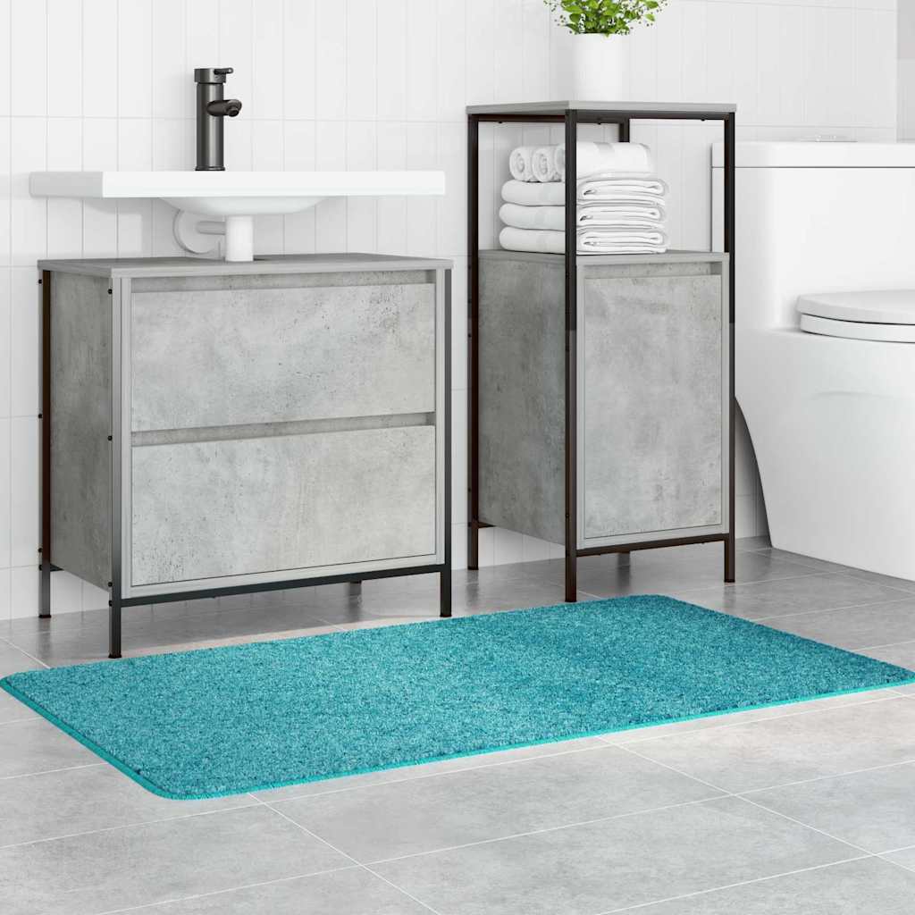 Anti-skli badematte Turkis 70 x 120 cm PP