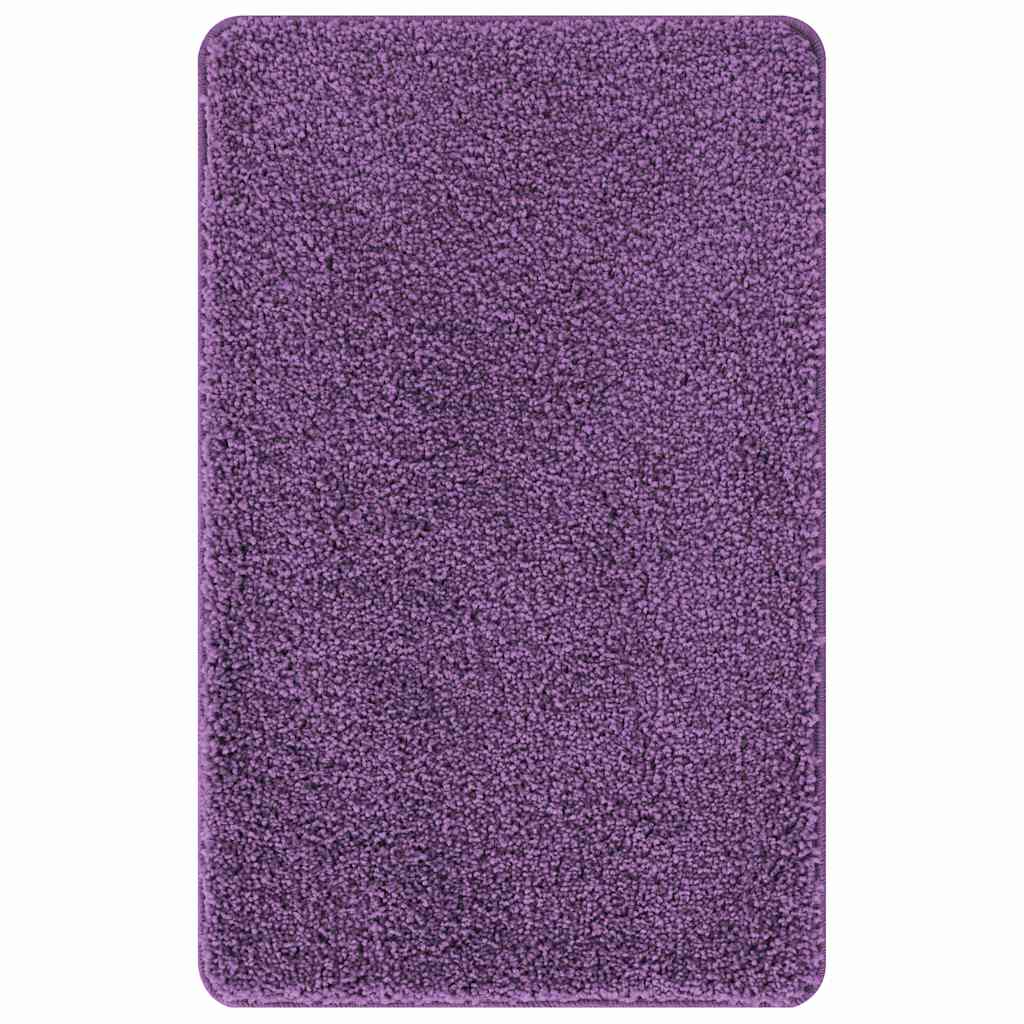 Anti-skli baderomsmatte sett 2 stk. Lilla 50 x 50 cm PP