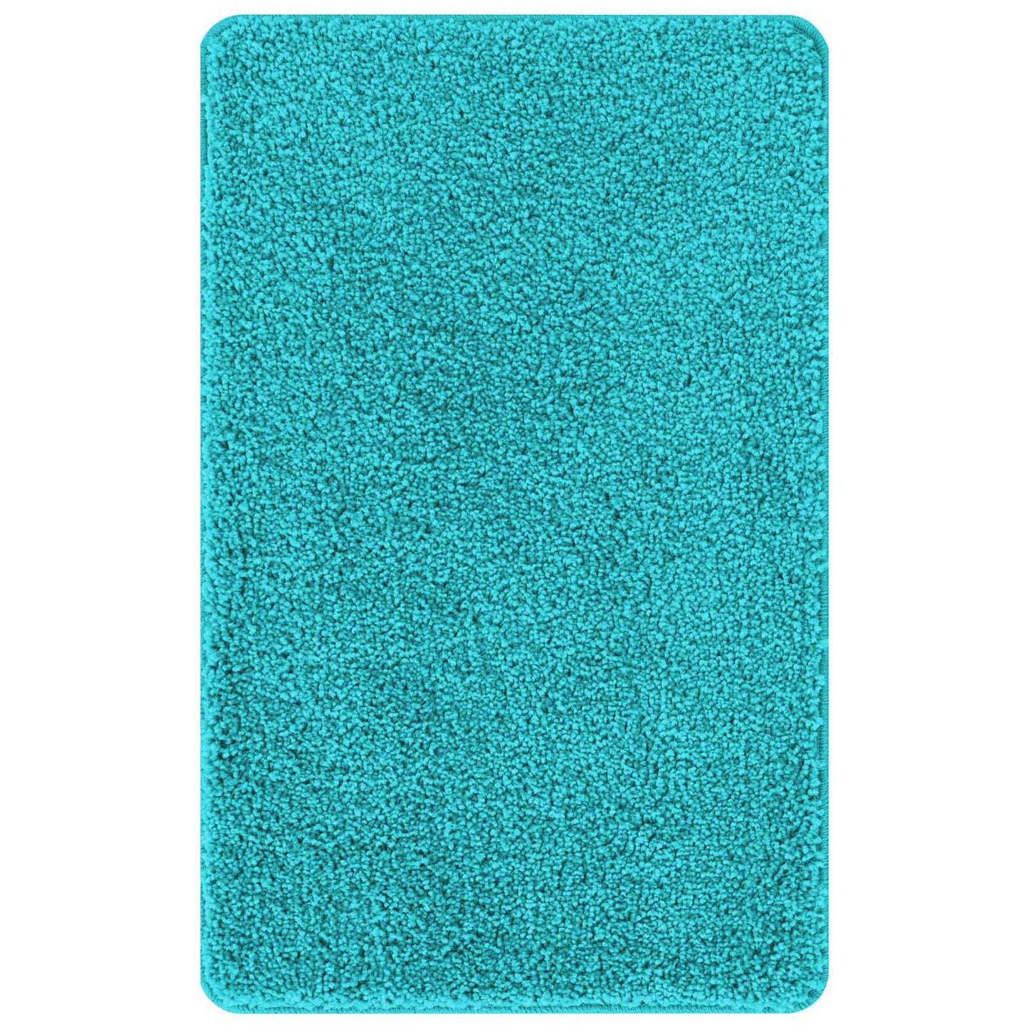 Anti-skli baderomsmatte sett 3 pcs Turkis PP