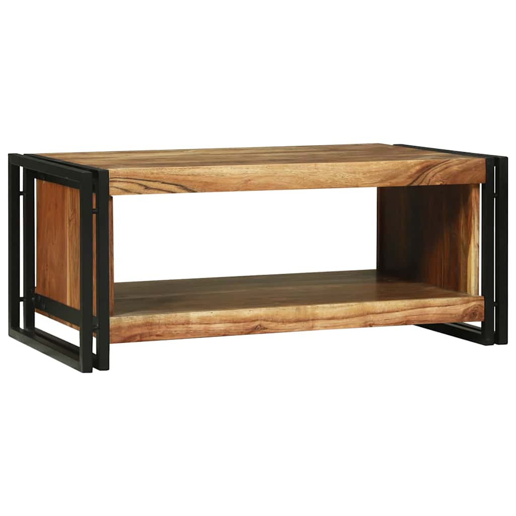 Kaffebord Brun 90 x 50 x 38 cm Solid akasietre