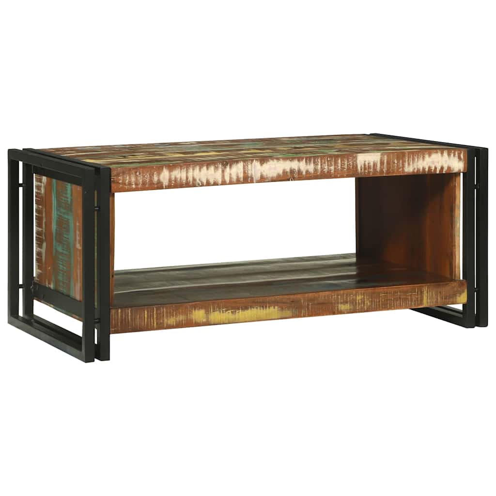 Kaffebord Flerfarget 90 x 50 x 38 cm Massiv Reclaim Tre