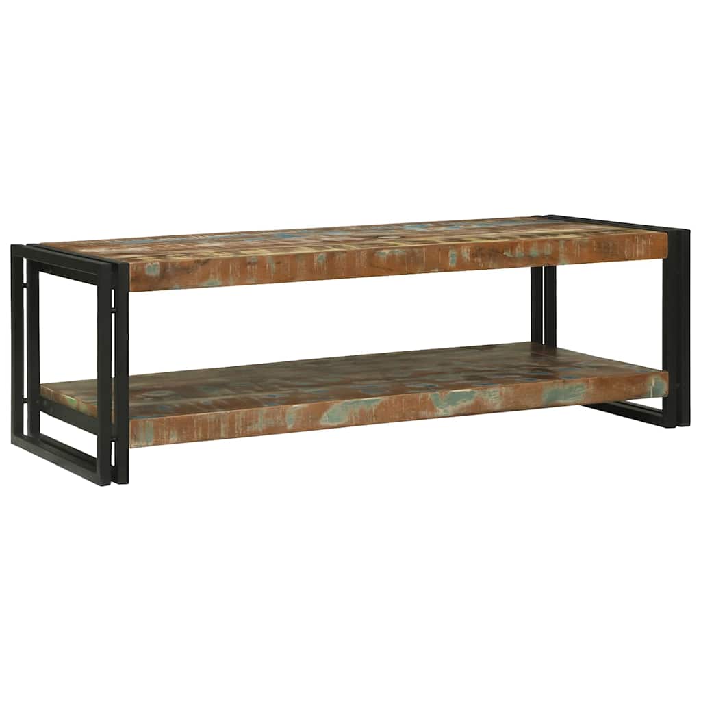 Kaffebord Flerfarget 120 x 50 x 38 cm Massiv Reclaim Tre