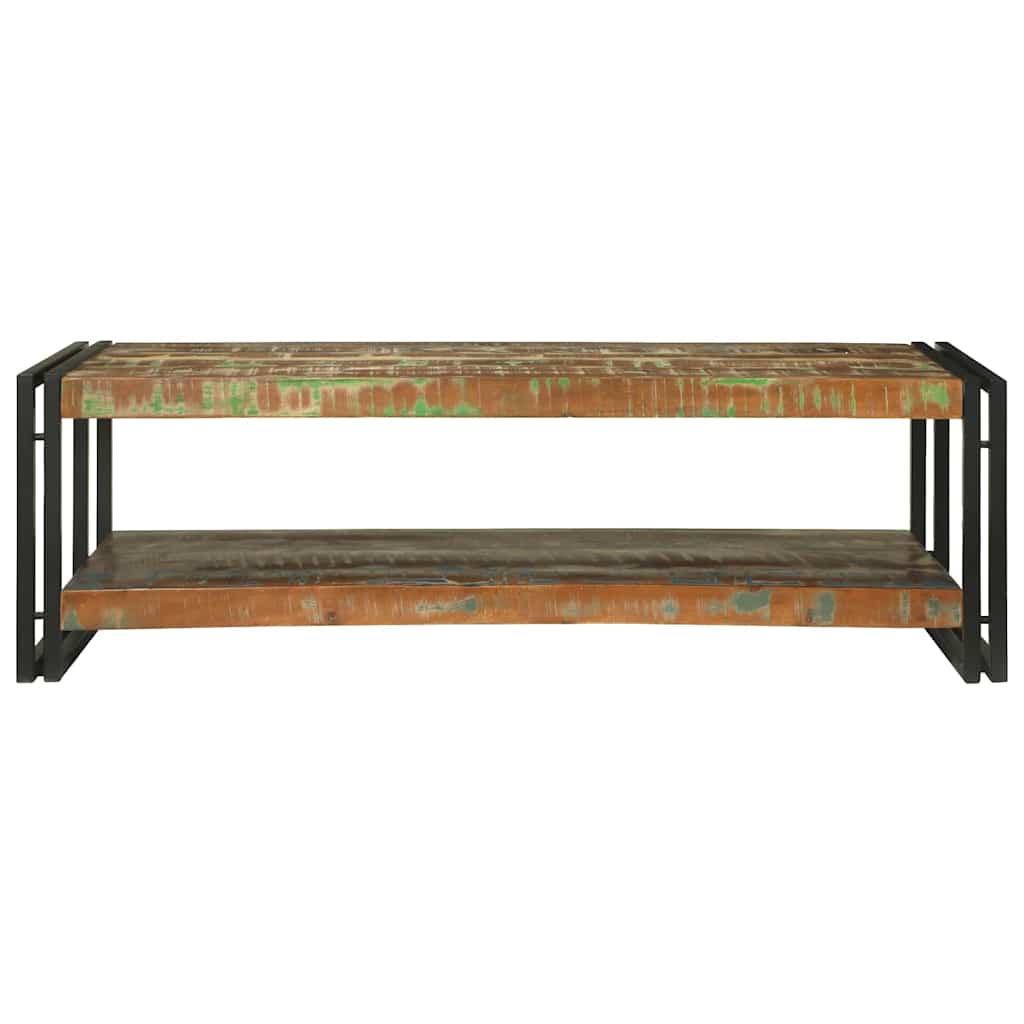 Kaffebord Flerfarget 120 x 50 x 38 cm Massiv Reclaim Tre