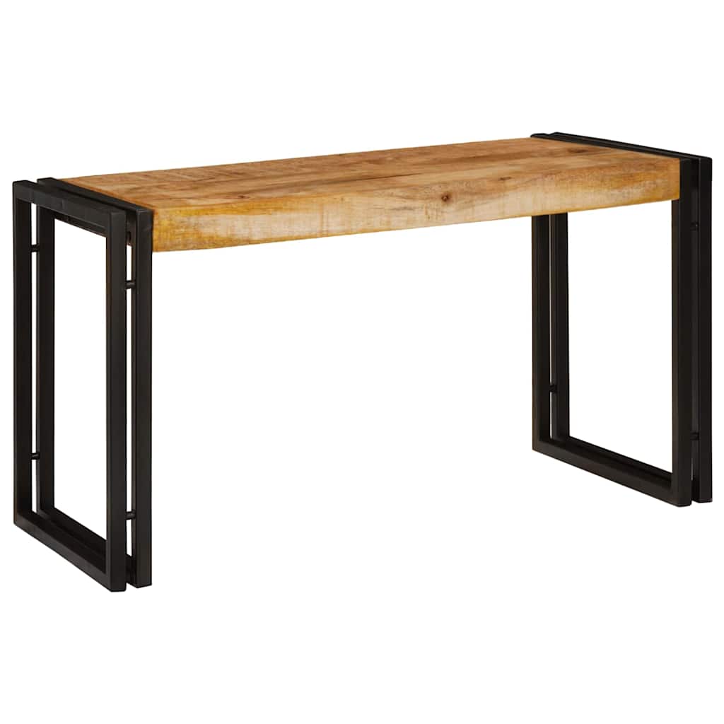 Nesting Bord 3 pcs Brun og svart Solid mango tre og metall