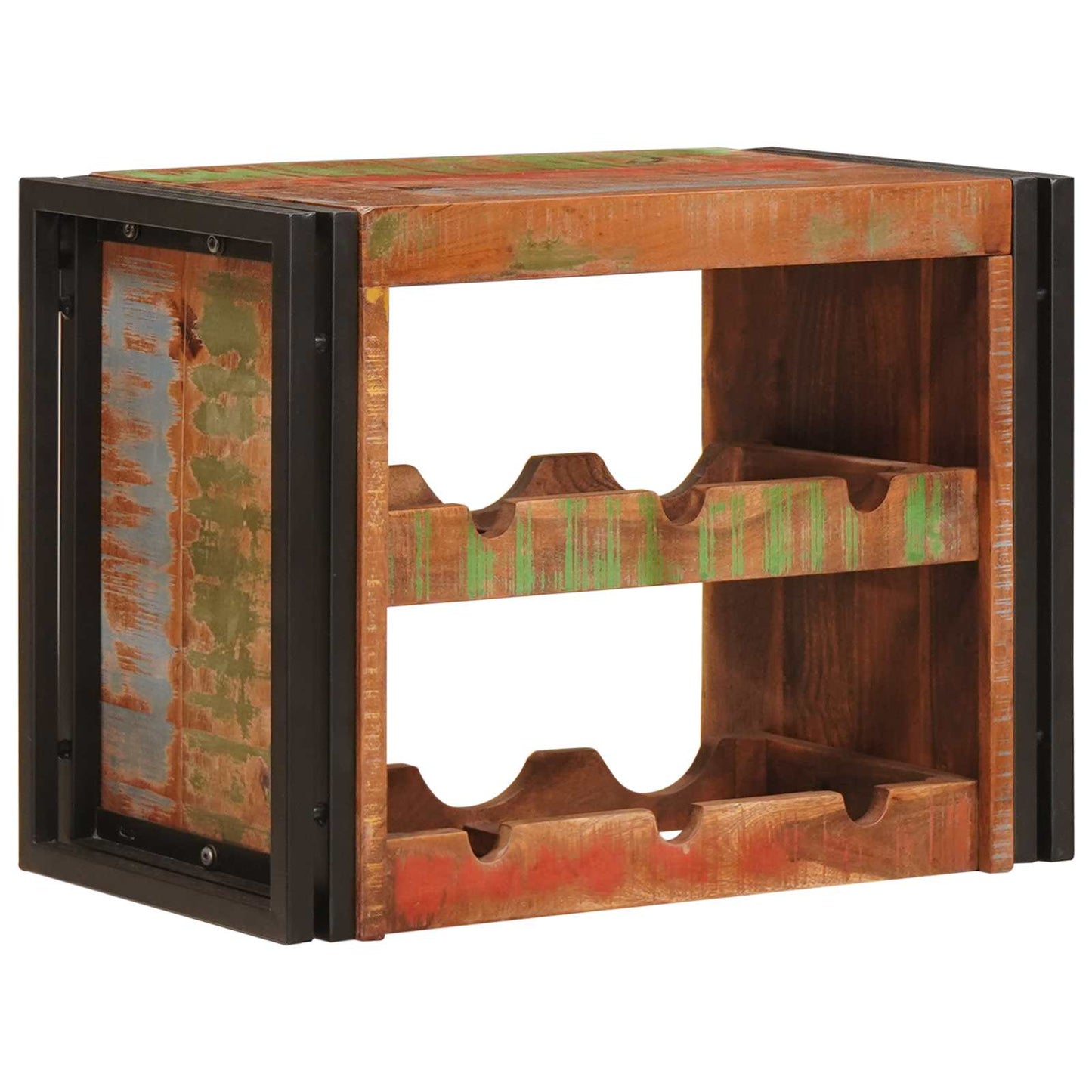 Vinhylle Brun 60 x 45 x 33 cm Massiv gjenbrukt treverk