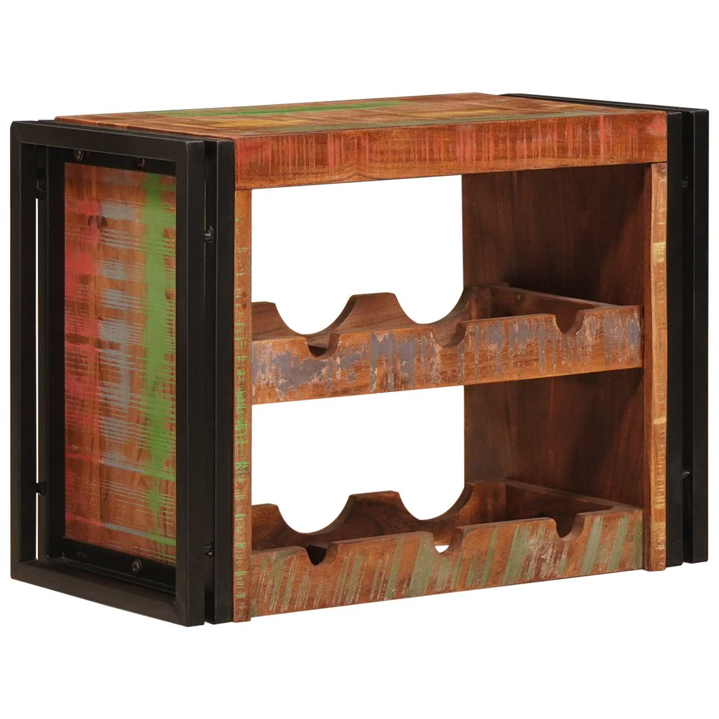 Vinhylle Brun 60 x 45 x 33 cm Massiv gjenbrukt treverk