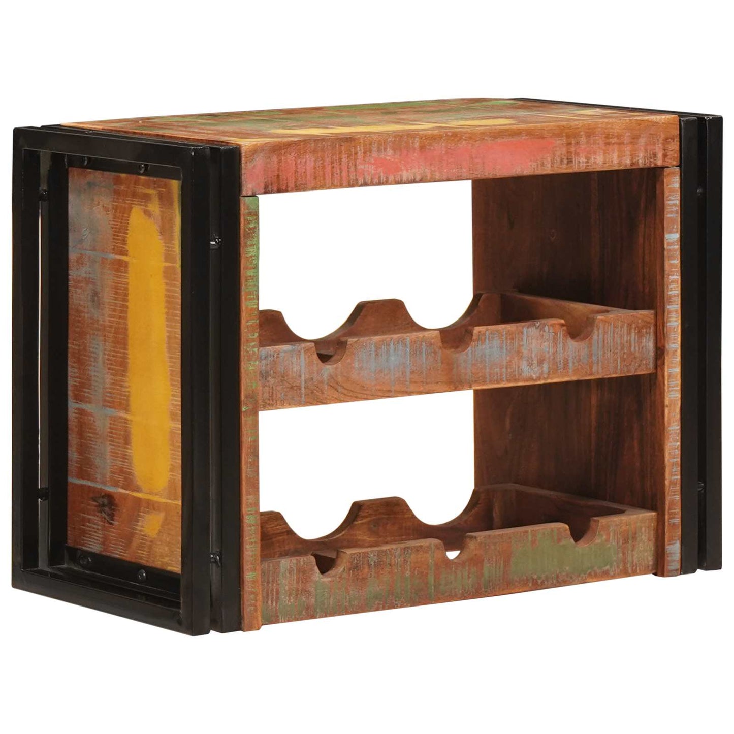 Vinhylle Brun 60 x 45 x 33 cm Massiv gjenbrukt treverk