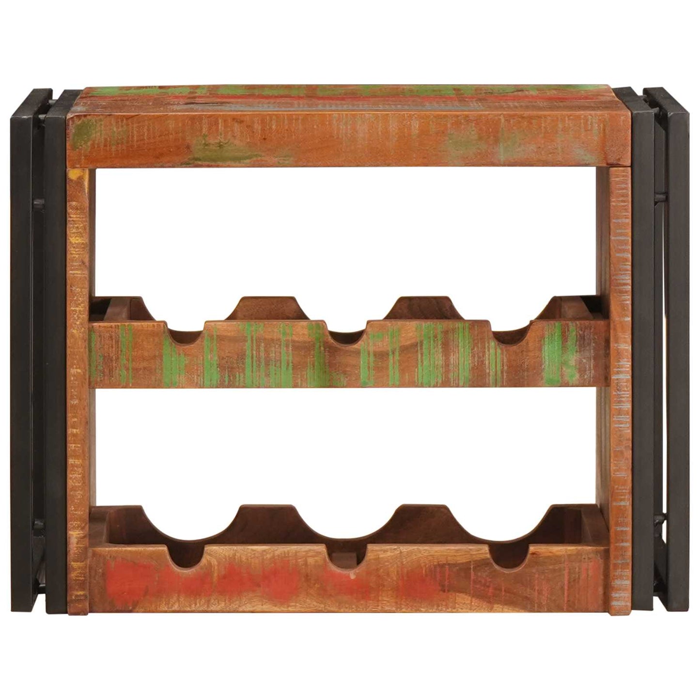 Vinhylle Brun 60 x 45 x 33 cm Massiv gjenbrukt treverk