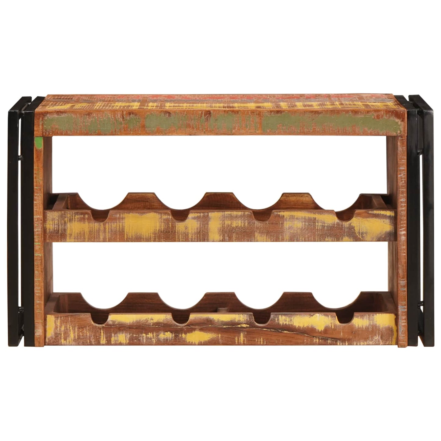 Vinhylle Brun 80 x 45 x 33 cm Massiv gjenbrukt treverk