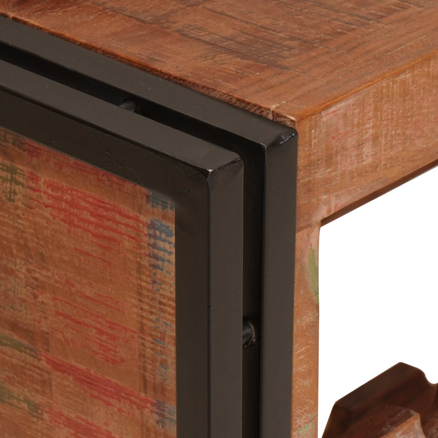 Vinhylle Brun 100 x 45 x 33 cm Massiv gjenbrukt treverk