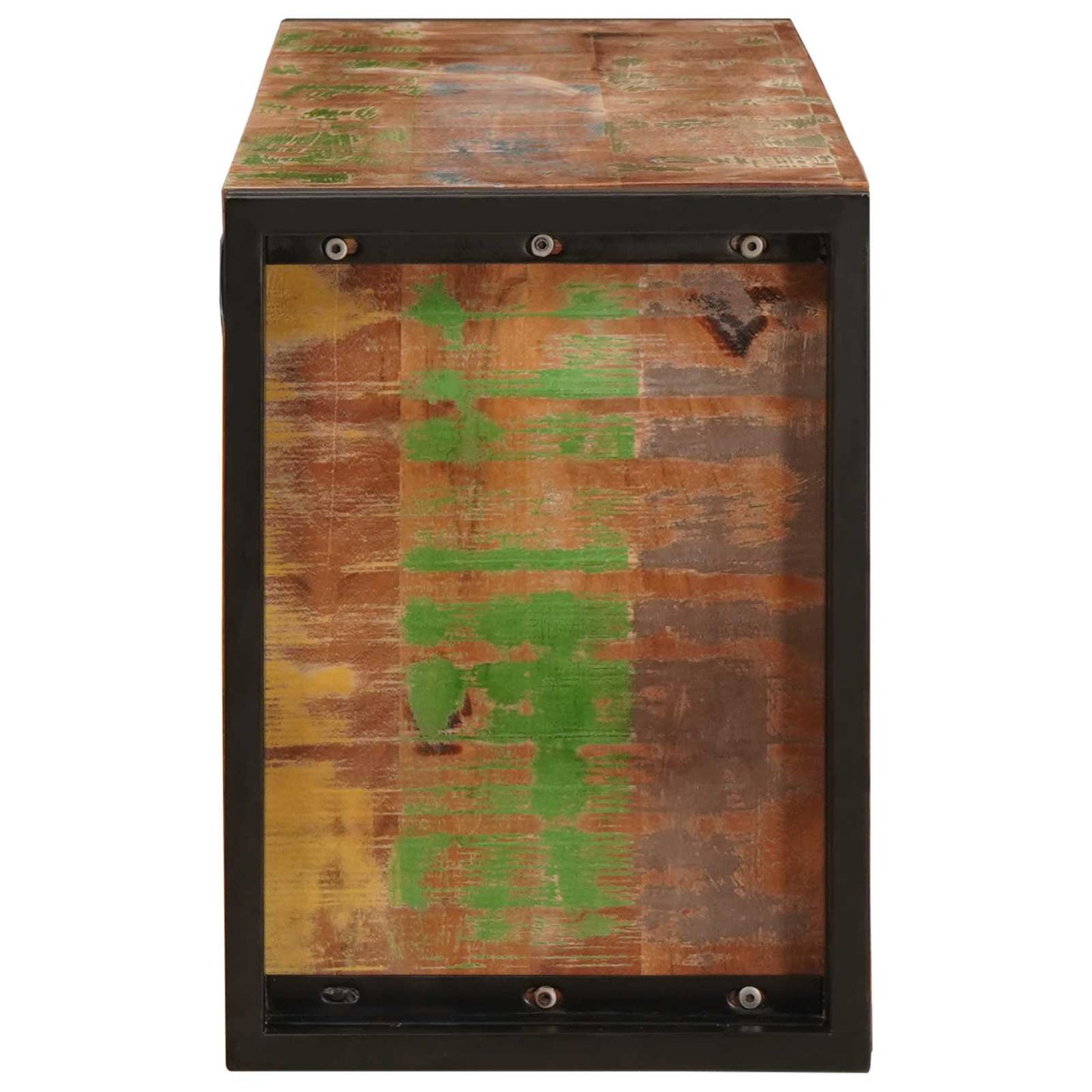 Vinhylle Brun 120 x 45 x 33 cm Massiv gjenbrukt treverk
