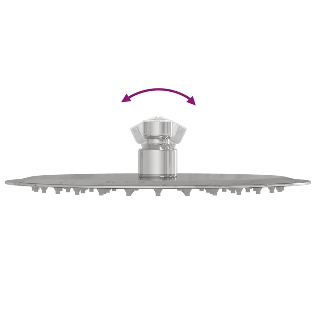 Regndusjhode rustfritt stål 304 20 cm rund