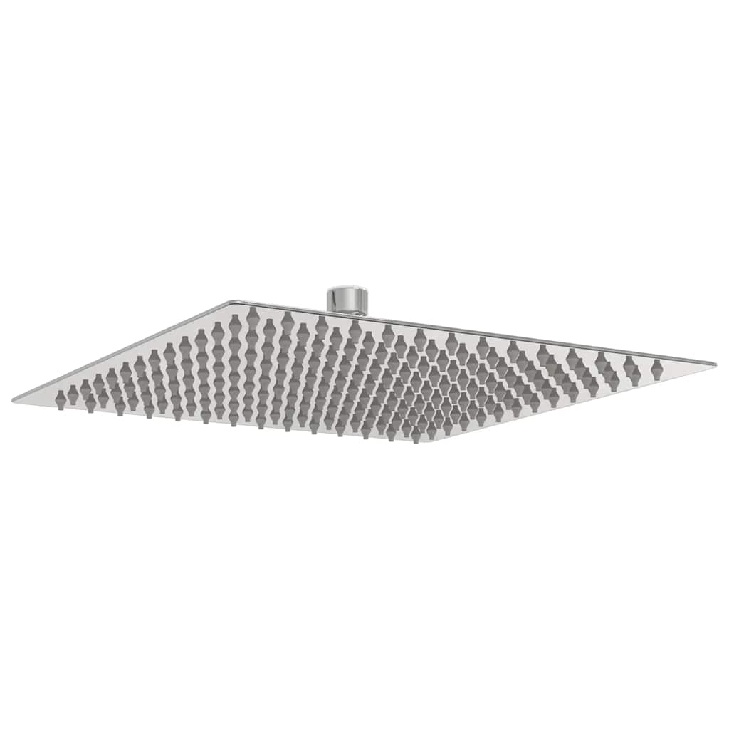 Regndusjhode rustfritt stål 304 25x25 cm firkantet