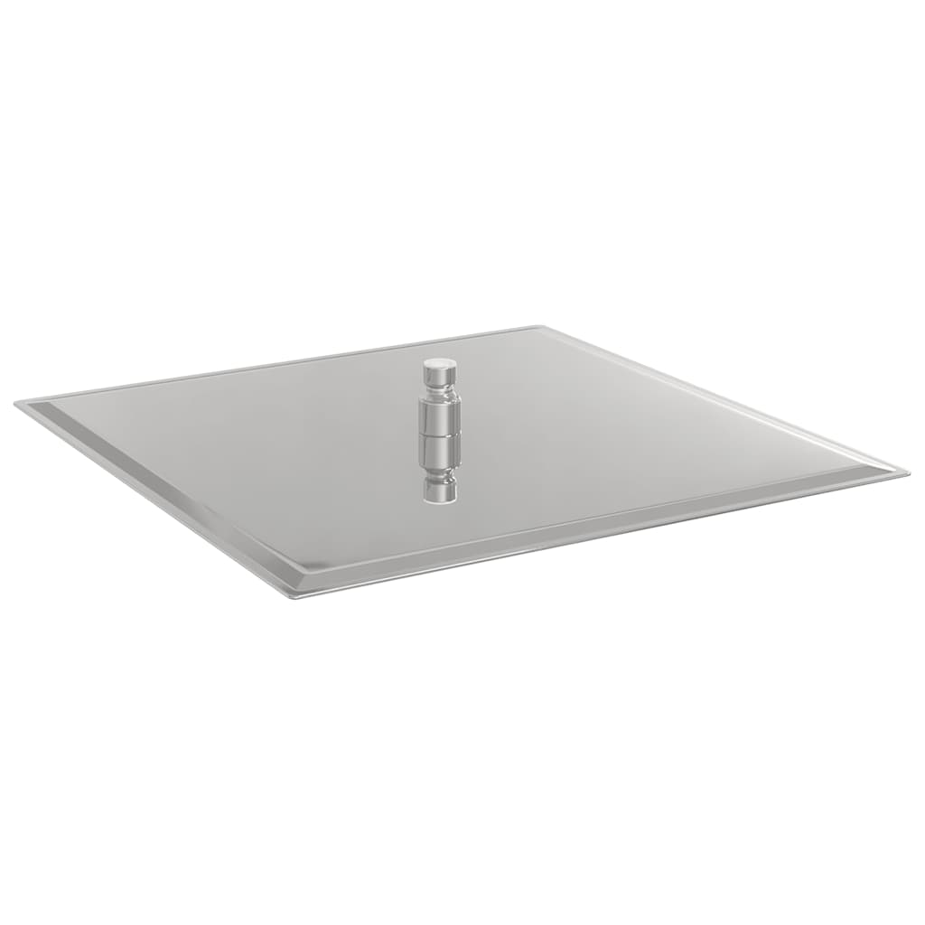 Regndusjhode rustfritt stål 304 40x40 cm firkantet