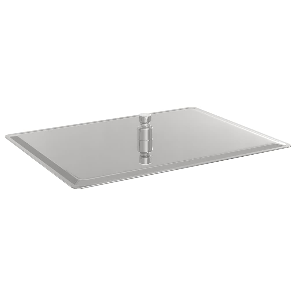 Regndusjhode rustfritt stål 304 40x30 cm firkantet