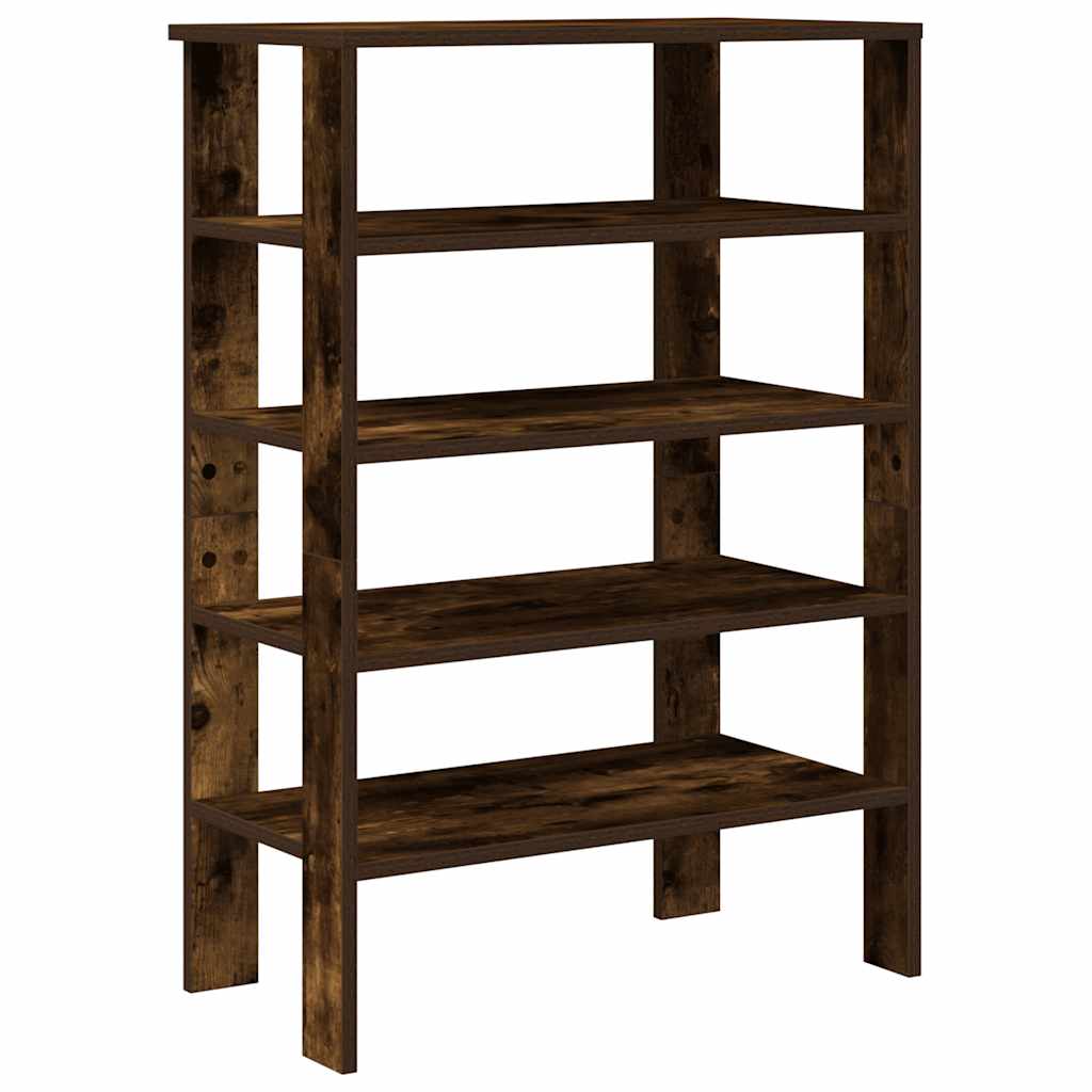 Skohylle røkt eik 61x32x87,5 cm konstruert tre